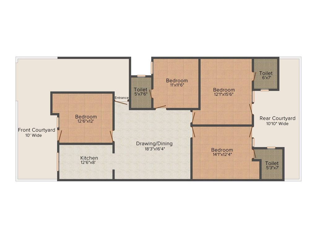 Rajdhani Realtech Rajdhani Palm Floors B 1315