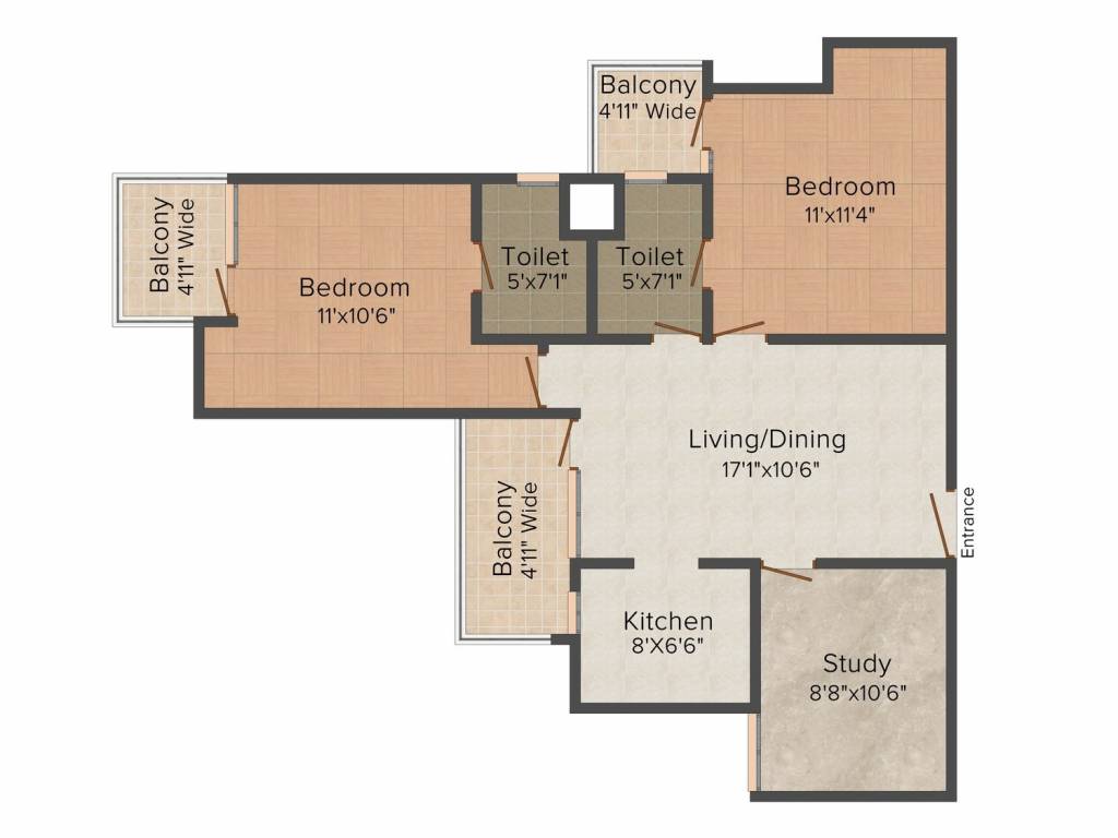 Amrapali Bollywood Towers