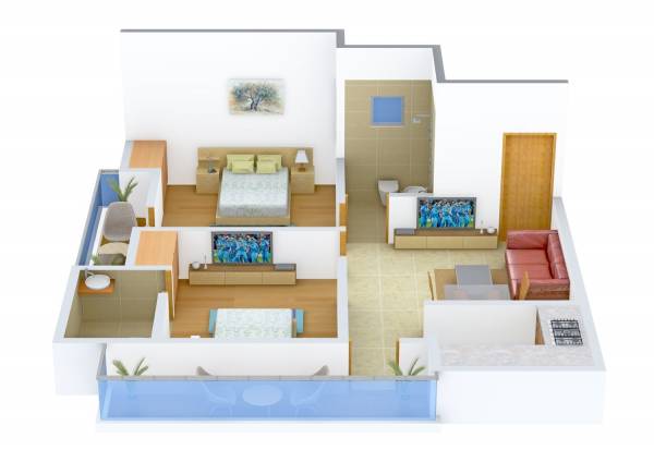 floorPlan of Sukhvinder Properties Sukh Homes 4