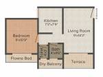 floorPlan of Pragathi Pragati Shree Siddhivinayak Residency