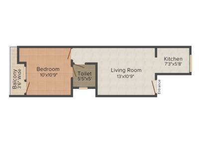 floorPlan of Sai Nivas Sai Nivas Homes - 6
