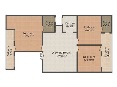 floorPlan of Sai Nivas Sai Nivas Homes - 8