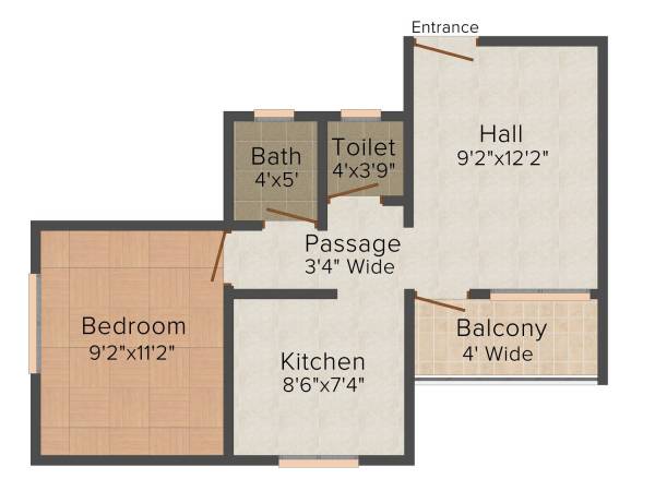 floorPlan of Arihant Narendra Nano City