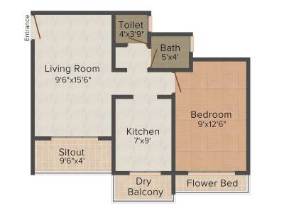 floorPlan of Ameya Homes And Infra YK Sons Y Con Paradise