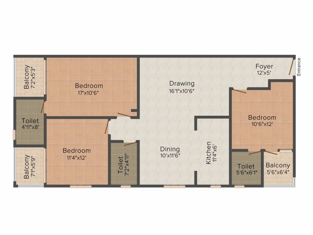 Universal Universal Green Sagar Enclave