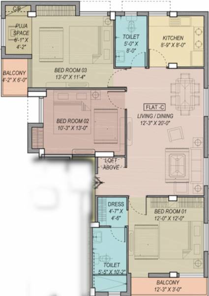  petunia Floor Plan Floor Plan