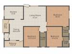 floorPlan of Rohini Constructions Rohini PRK Janaki Heights