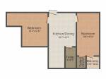 floorPlan of Reputed Rohan Neelkanth Apartment
