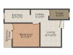 floorPlan of VA VA Vaishnavi Homes VIII
