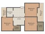 floorPlan of Keshav Infra Homes Keshav Project 4