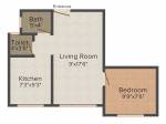 floorPlan of Moga Realty Moga Apartment