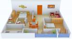 floorPlan of Akruthi Ventures Hyderabad Aishwarya s Hibiscus