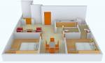 floorPlan of Akruthi Ventures Hyderabad Aishwarya s Hibiscus
