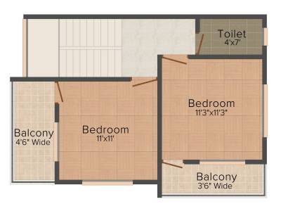 floorPlan of R S Construction Renuka Sai XV