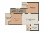 floorPlan of Love India Love India Builders Site-5