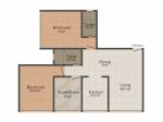 floorPlan of Mallhar Sweet Home Vertical Heights