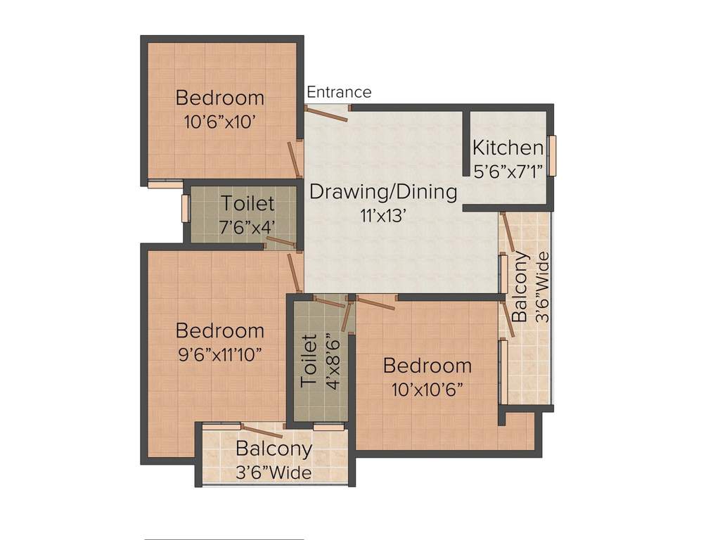 Garg Associates And Builders Garg Apartment   F5