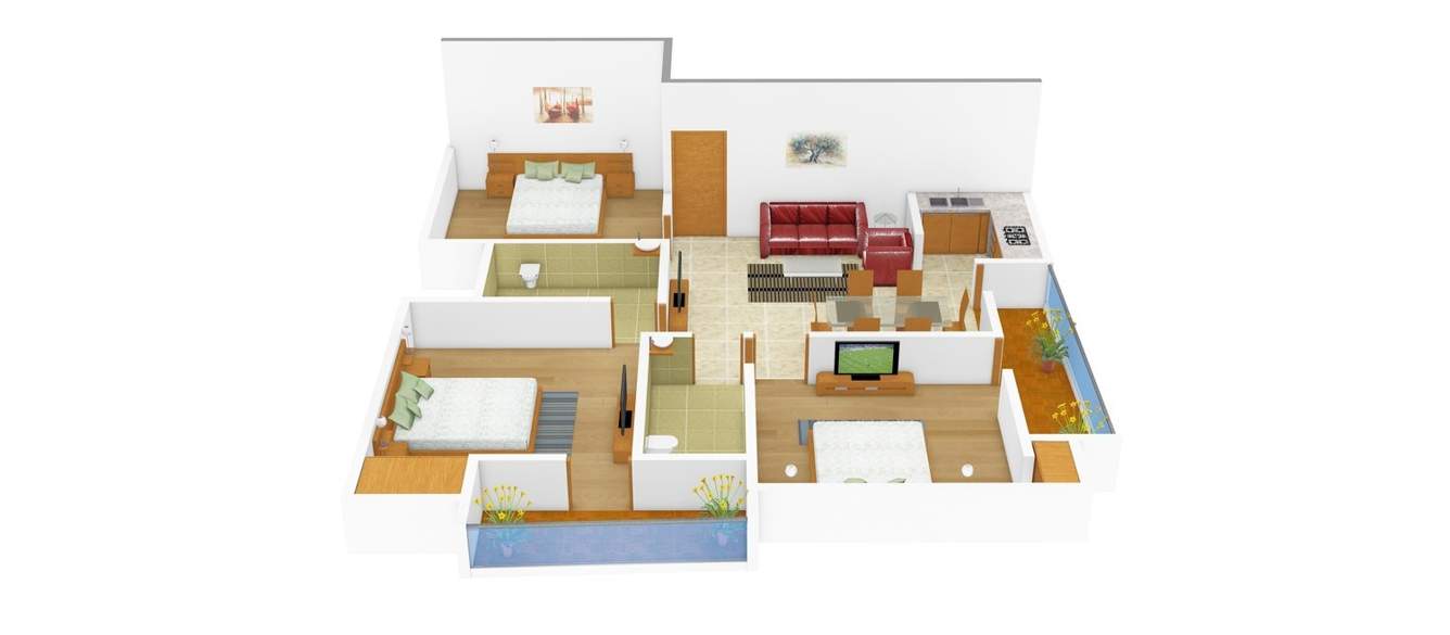 Garg Associates And Builders Garg Apartment  F1