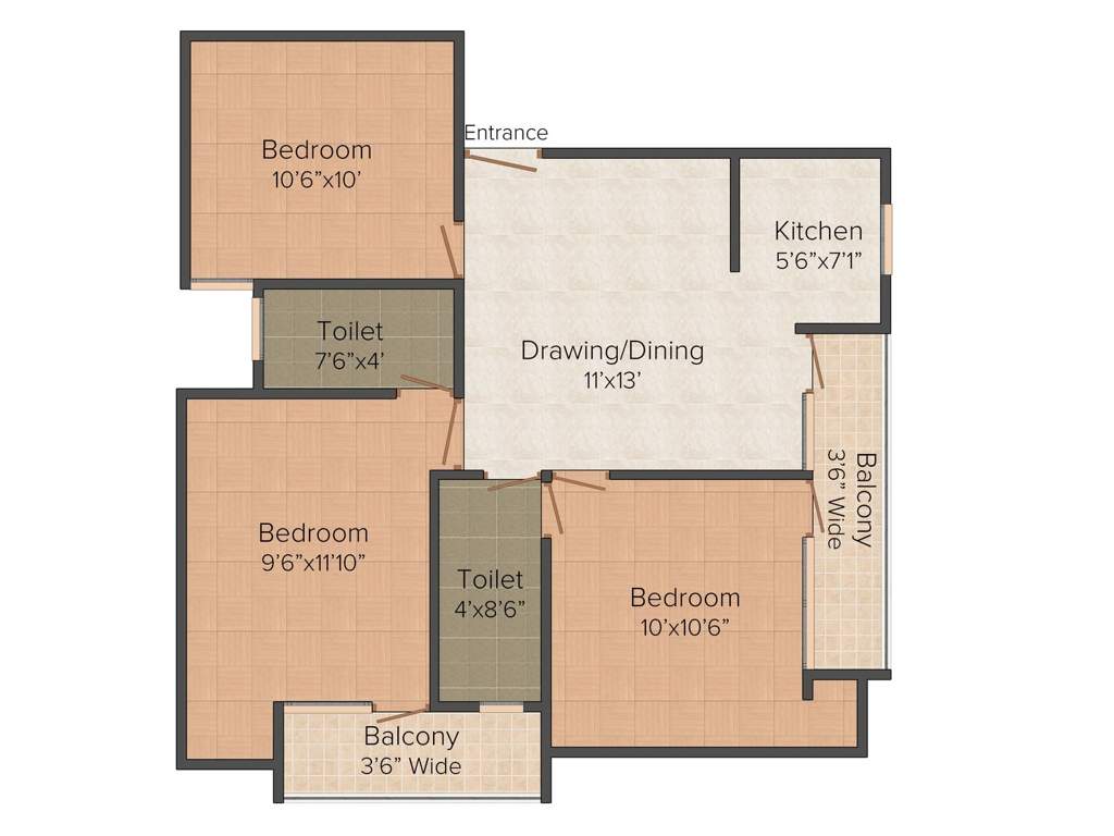 Garg Associates And Builders Garg Apartment  F1