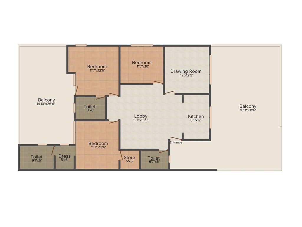 Basera Basera Builder Floor 4