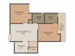 floorPlan of 7 Colour Developers Madhav Residency