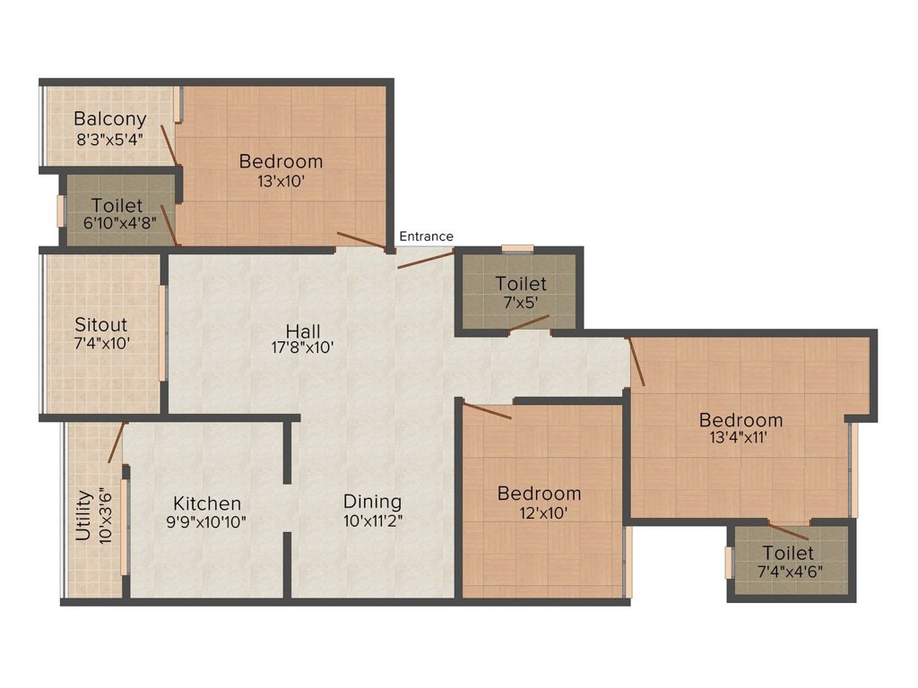 Vaibhav Builders raipur Vaibhav Diamond Tree