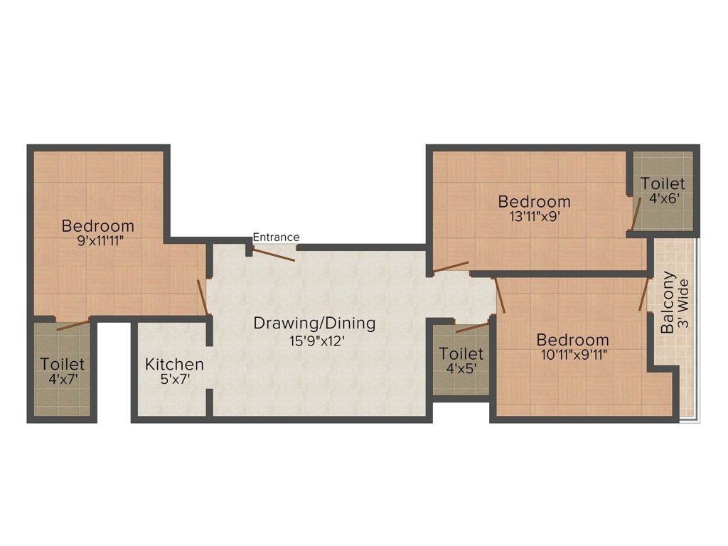 ANA Constructions ANA Ashiyana Apartment