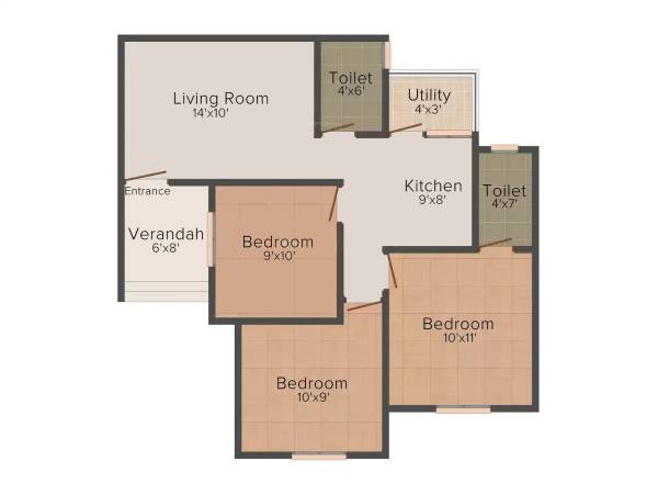  palms-d Floor Plan Floor Plan