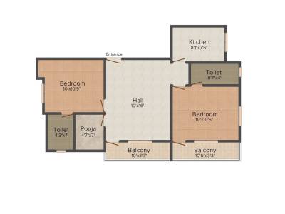 floorPlan of Agma Adeesha