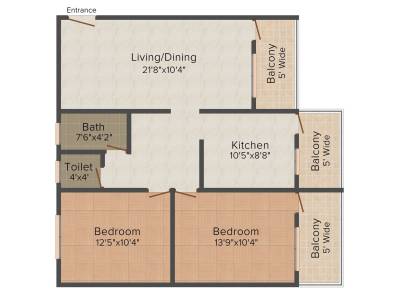 floorPlan of Mafcon Builders and Developers Arsekar Residency