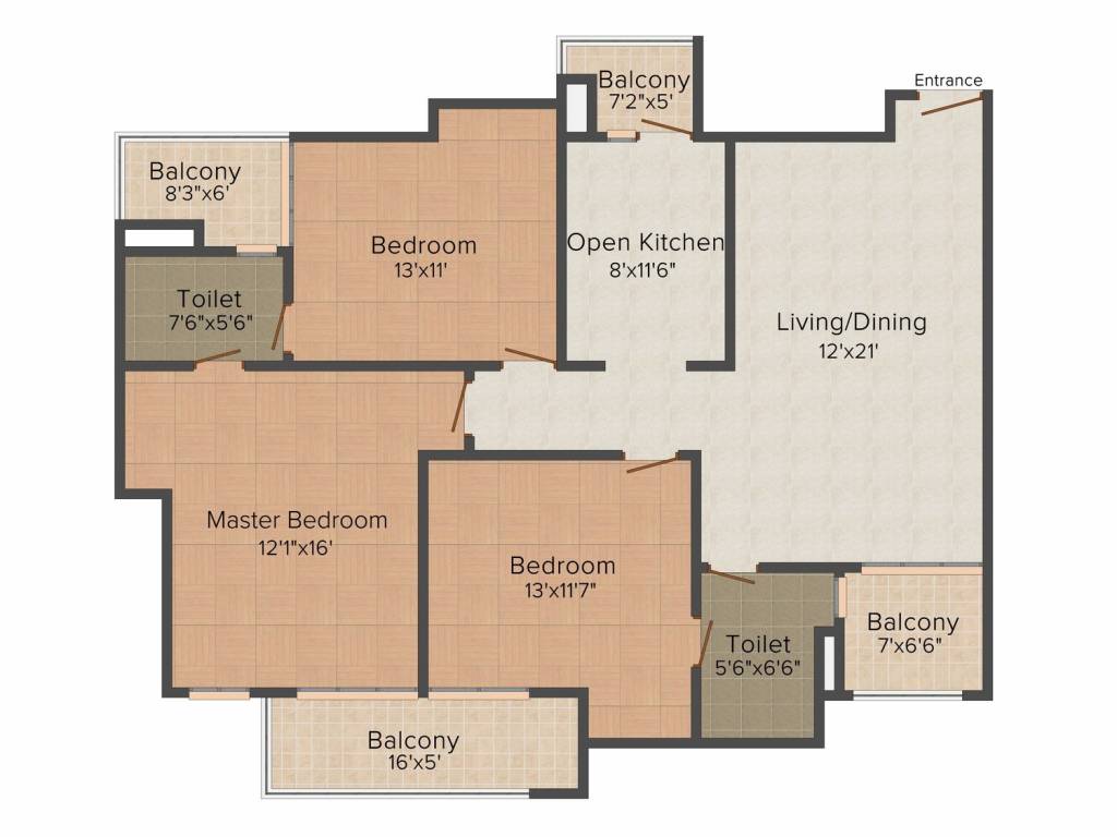 3D Buildcon 3D Buildcon C 115 Rosewood
