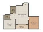 floorPlan of Hussaini Builders And Developers Hera Apartment