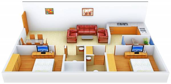 floorPlan of Triveni Grand