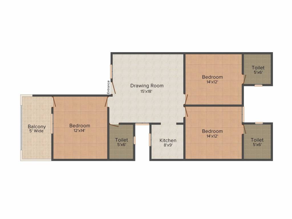 Shri Bankey Bihari Properties Shri Bankey Apartment L102