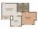 floorPlan of CCV Lake View Apartment