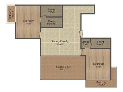 floorPlan of Elegant Elegant Daffodils
