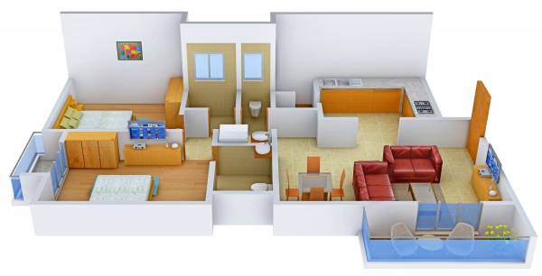 floorPlan of Suchintan Developers Suchintan Nri Buildings
