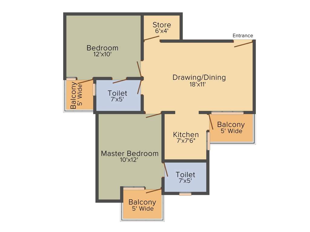 Raunak Vatika 1 Raunak Down Town