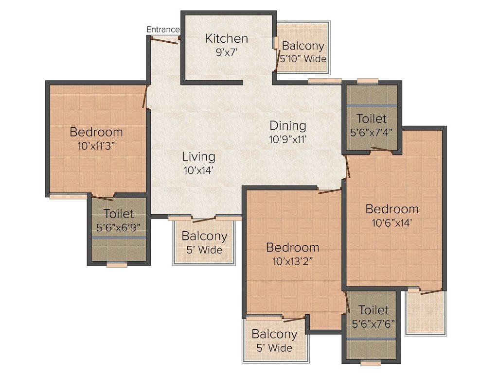 Shri Ganpati Properties Shri Ganpati Floors   BF   47