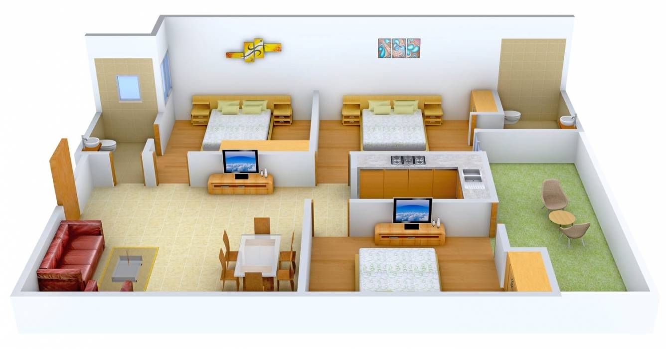 Om Construction Faridabad Om Floors 3 B 615