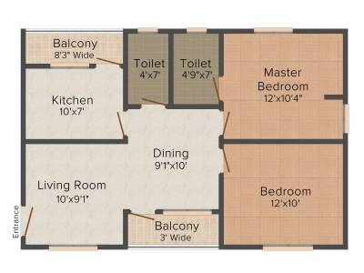 floorPlan of Walia Property Walia Homes - V