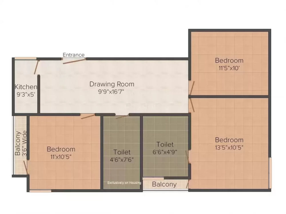  avni homes   2 Floor Plan Floor Plan