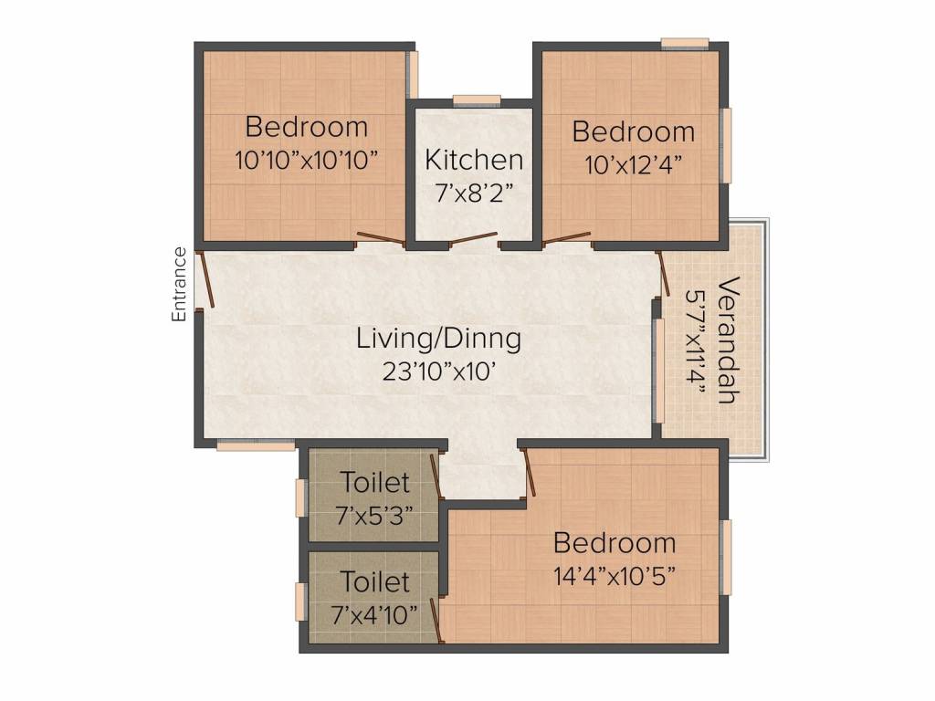 Trinayani Construction Trinayani Shristi Apartment