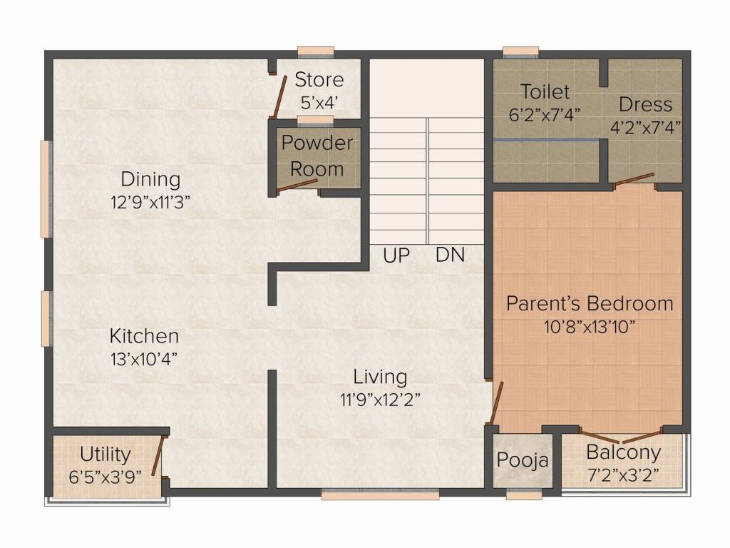 Raam Developers Raam Triplex Home