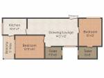 floorPlan of Propterry Propterry Sriratnam Sapphire