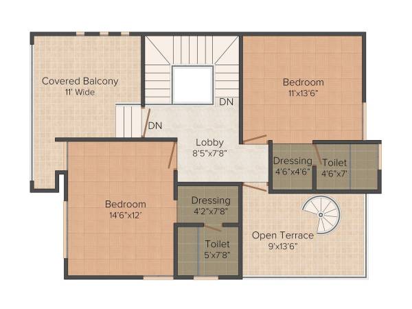 floorPlan of VGR VGR Capital City Phase - III