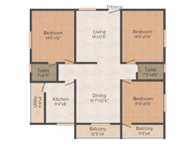 floorPlan of Siddartha Siddartha Supreme
