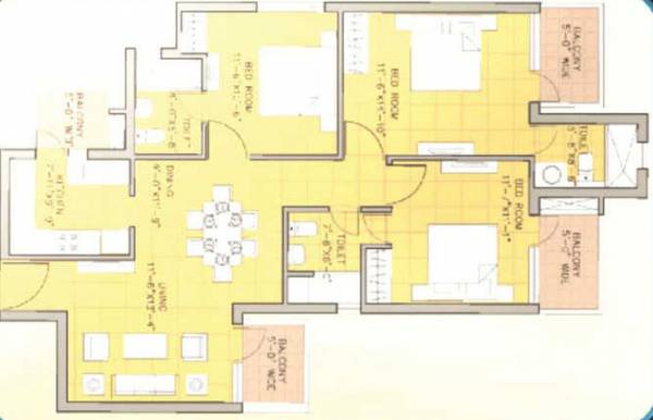 Floor Plan bawal-residency Floor Plan Floor Plan
