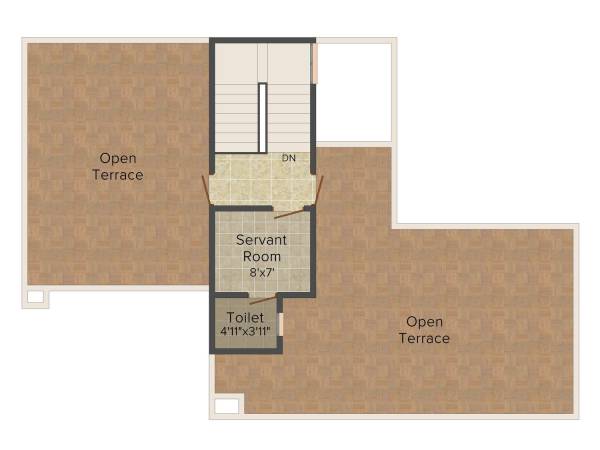 floorPlan of Omaxe Omaxe Royal Residency Rose Ville