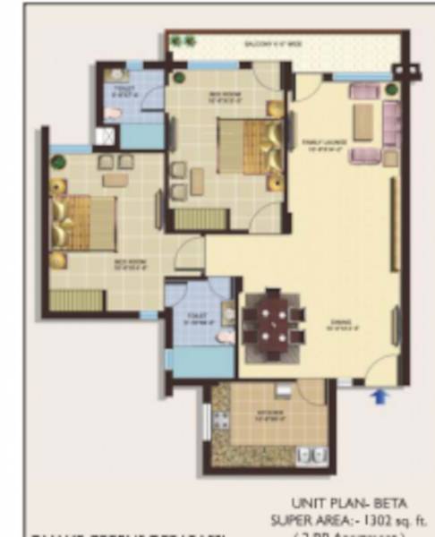  omaxe-greens-gt-4 Floor Plan Floor Plan